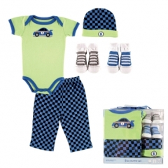 Luvable Friends 5 Piece Layette Set