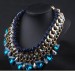 stoutly layered dangling necklace