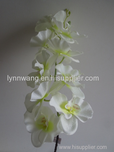 decorative artificial satin orchid Flower