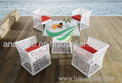 2014 rattan dining set