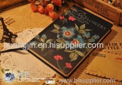 flower / classical / hardcover paper note book