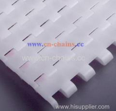 Modular plastic conveyor belt 5935 slat top belt