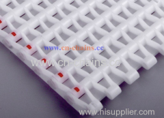Modular plastic conveyor belt 5935 slat top belt