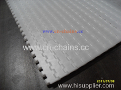 Modular plastic conveyor belt 5935 slat top belt