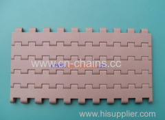 Modular plastic conveyor belt 5935 slat top belt
