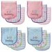 Luvable Friends USA I Love Burp Cloths 3 Pack