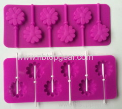 Reusable and durable lollipop maker silicone molds