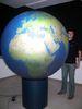 Hard seamless sphere/ 360 degree projection / 0.8 meter in exhibition or advertising