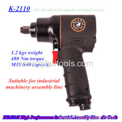 430NM 3/8" Mini Composite Industrial Air Impact Wrench Twin Hammer
