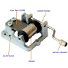 Parts Name of Hand Crank Model