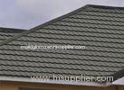 Waterproof Stone Coated Metal Roof Tiles / Feroof Tech Colored Shake Roof Tile