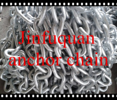 good quality steel studless anchor chain HDG or black tarred