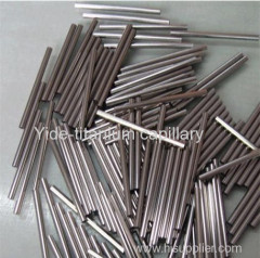 Good packing titanium capillary