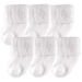 Luvable Friends 6-Pack Newborn Socks In Reusable Washbag