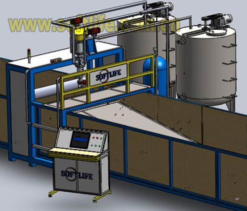 Digital Semicontinuous Foam Machine