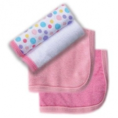 Luvable Friends Washcloth 4-Packs
