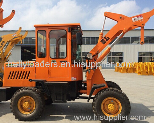 compact small wheeled front loader 1.0ton from China