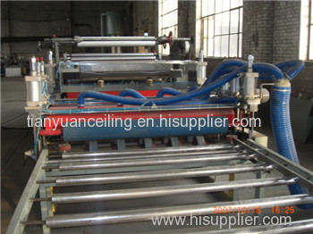 PVC gypsum board production line