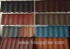 SGCC 0.42mm Stone Color Coated Roofing Sheets metal Tiles Custom For residential roofs
