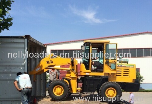 Articulated scoop loader 1.8ton with general purpose bucket