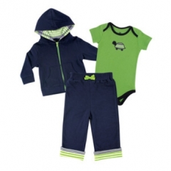 Yoga Sprout Hoodle Bodesuit And Pants Set