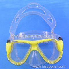 Scuba diving equipment of diving mask