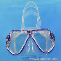Scuba diving equipment of diving mask