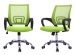 2015 hotsale green mesh black armrest tilt back gas lift chrome base PU wheels computer office swivel chairs seating