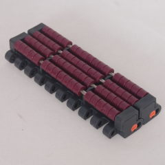 Low Backline Pressure plastic modular conveyor belt 1005 heavy duty roller conveyor chain
