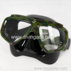 China hotsale water sports products camouflage diving mask series