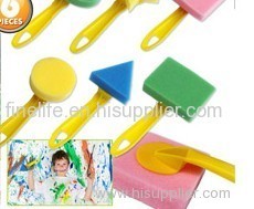 Cartoon Foam Wall Cleaning Brush