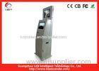 Dual Screen 17inch Interactive Multimedia Payment Kiosk With Advertising Player