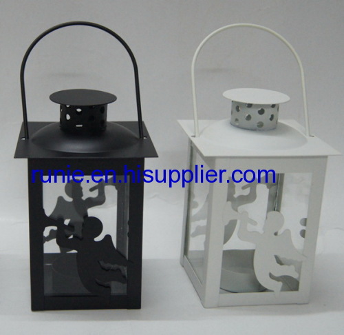 CANDLE HOLDERS METAL LANTERN