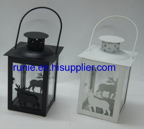 CANDLE HOLDERS METAL LANTERN