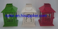 CANDLE HOLDERS METAL LANTERN