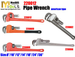 Pipe Wrench bent nose american german swidish spanish stillson japan model aluminium heavy duty quick new MaxBOS
