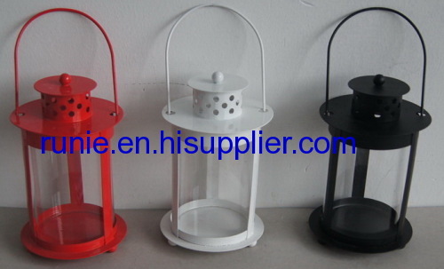 CANDLE HOLDERS METAL LANTERN