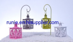 CANDLE HOLDERS METAL LANTERN