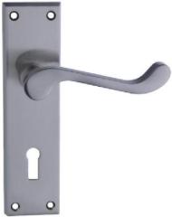 Zinc Alloy Door Handle on Backplate