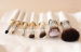 7PCS Bamboo Handle Makeup Brushes