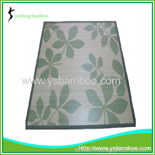 Fashion Printing Design Bamboo Carpet