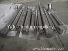 Advance delivery titanium Pipe / tube