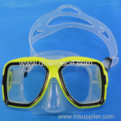 2014 scuba diving equipment silicone diving mask