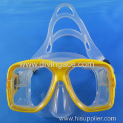 2014 scuba diving equipment silicone diving mask