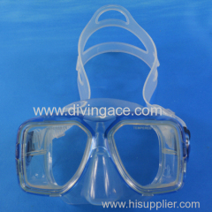 2014 scuba diving equipment silicone diving mask