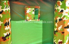 Commercial Military Paintball Inflatable Maze