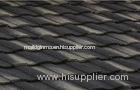 Polished Gray Double Roman Building heat insulation roof Tiles / roofing panel