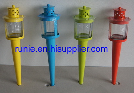 Garden lantern garden torch candle holders