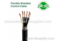 Flexible shielded control cable