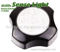 4LEDs sense light with hang